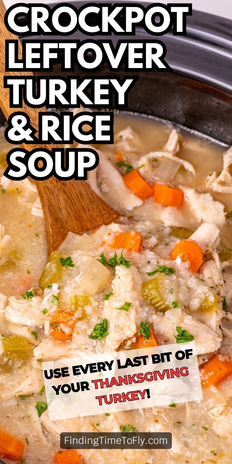 Leftover Turkey and Rice Soup