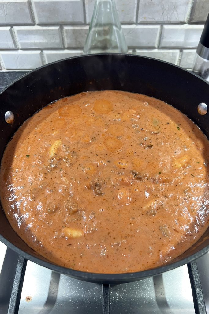 Simmer.