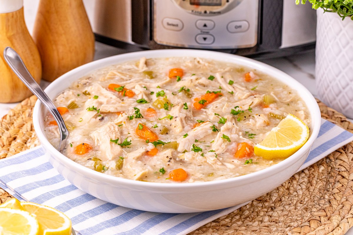 Leftover Turkey and Rice Soup
