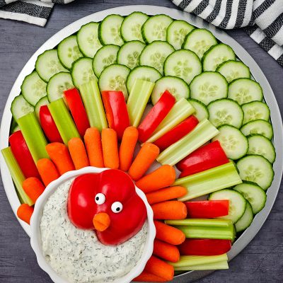 Turkey Veggie Tray