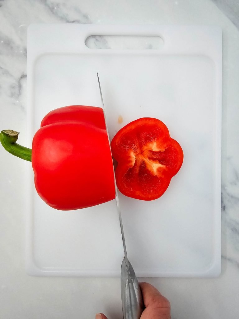 sliced vegetables