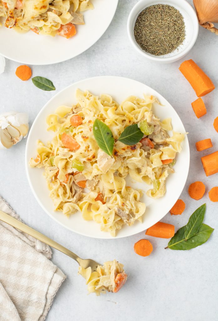 Chicken Noodle Soup Casserole