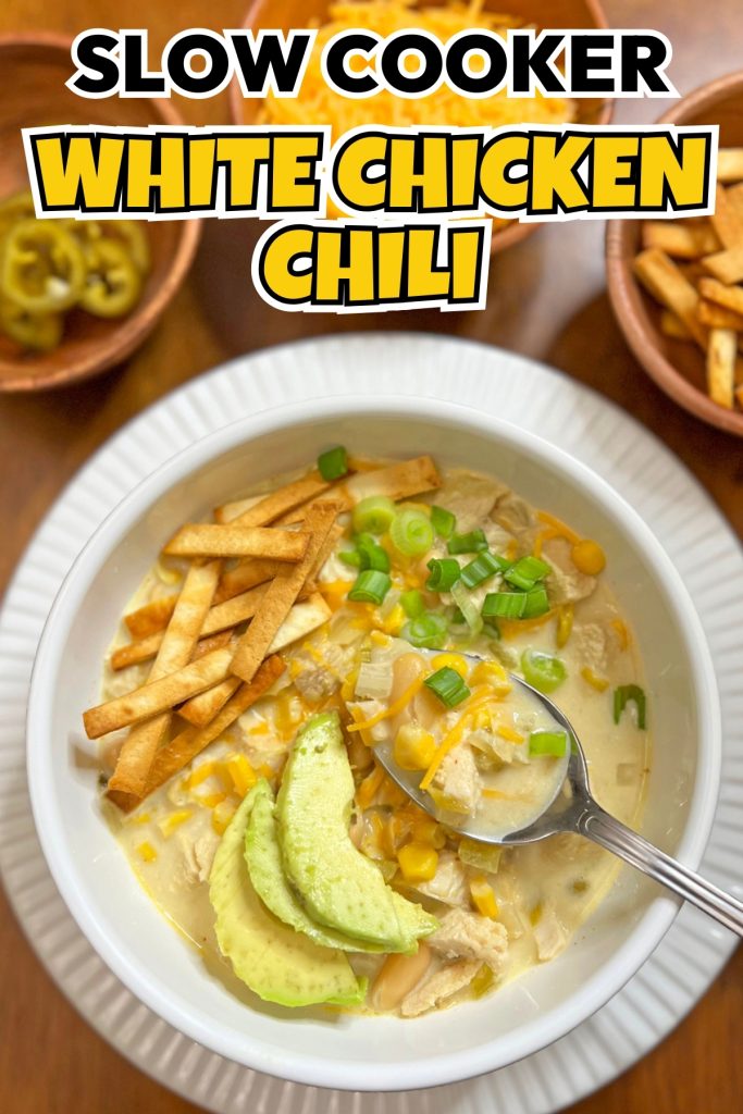Slow Cooker White Chicken Chili