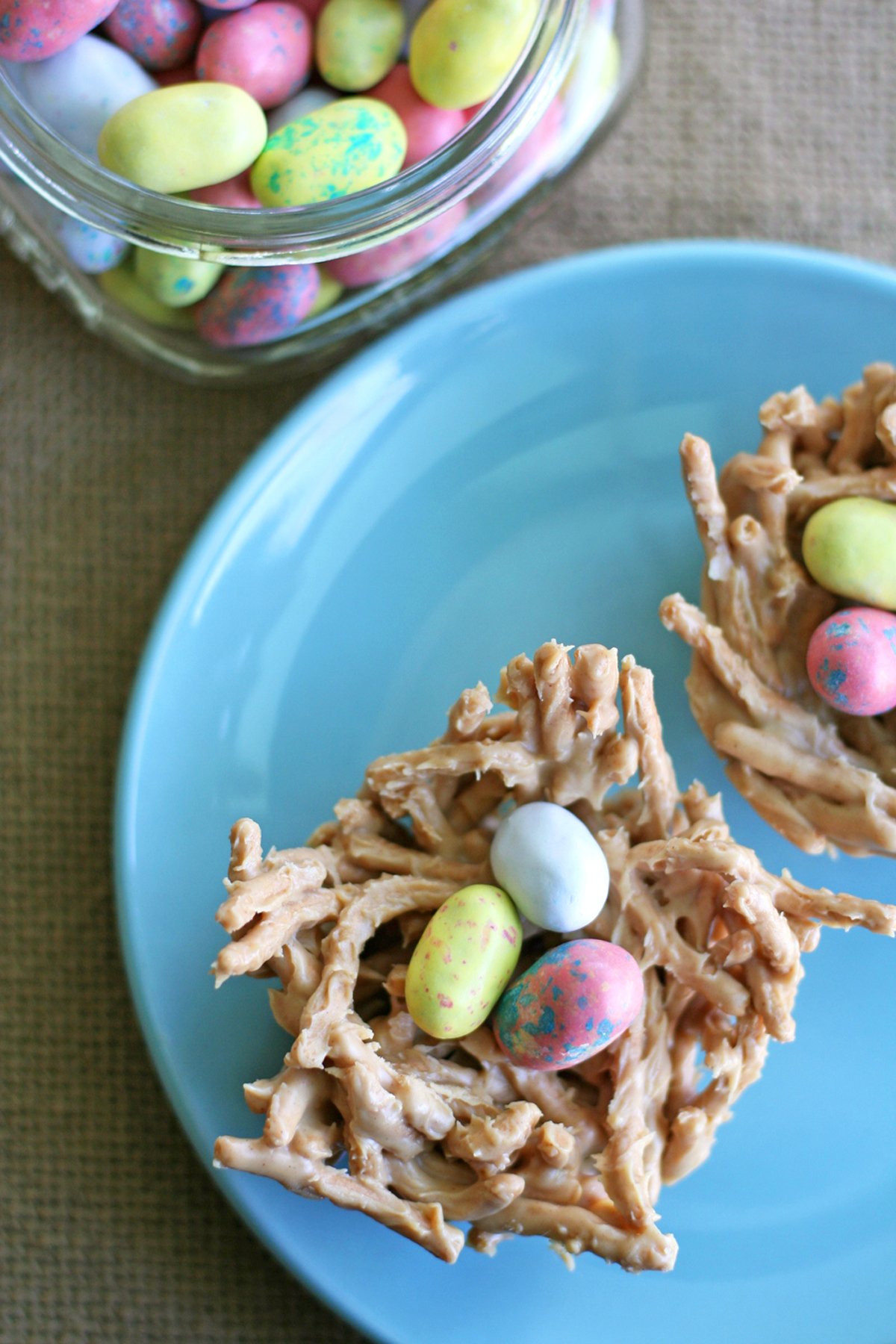 Easter Birds Nest Cookies