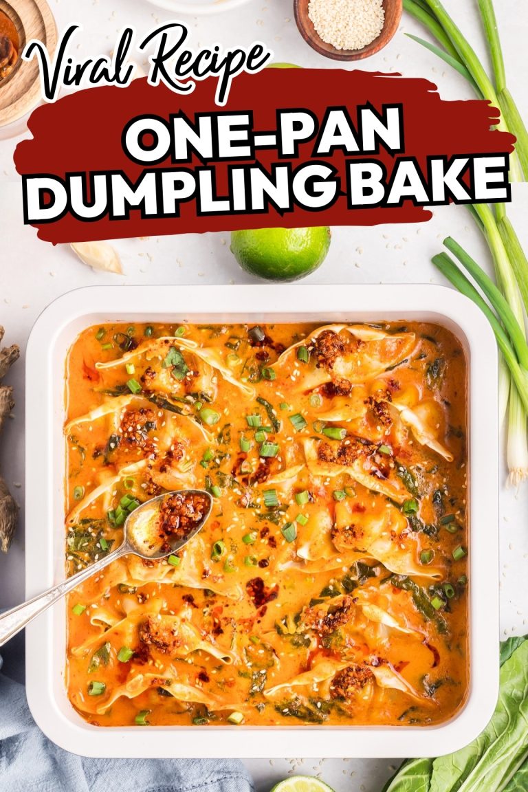 One-Pan Dumpling Bake