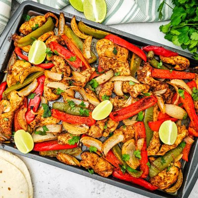 Sheet Pan Chicken Fajitas