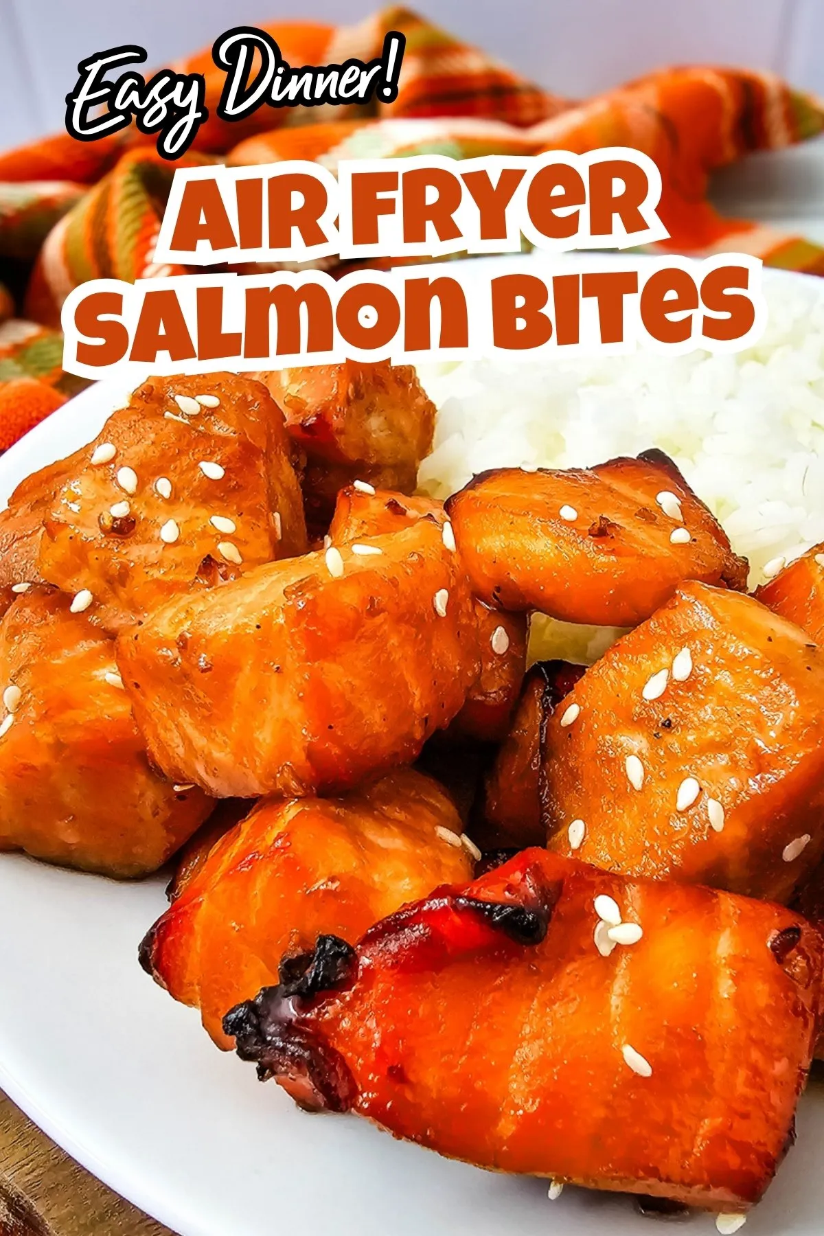Air Fryer Salmon Bites