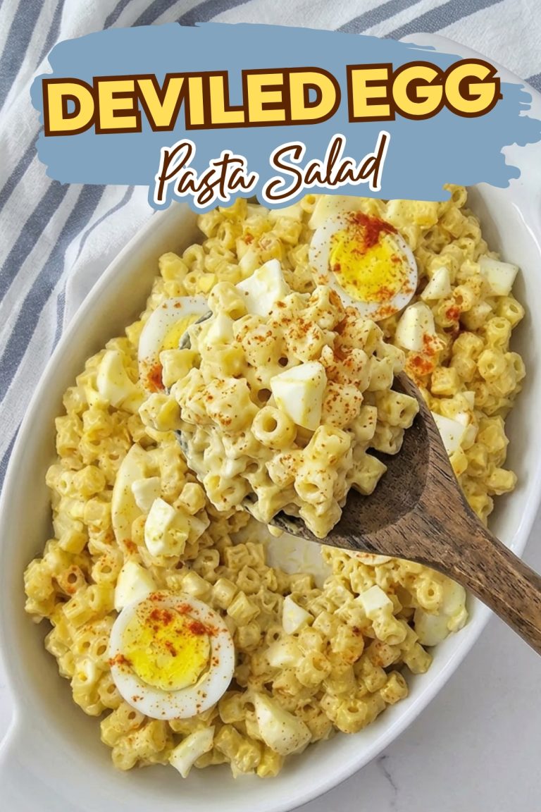Deviled Egg Pasta Salad