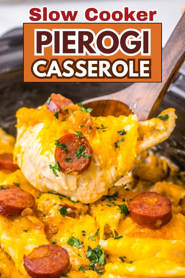 Slow Cooker Pierogi Casserole