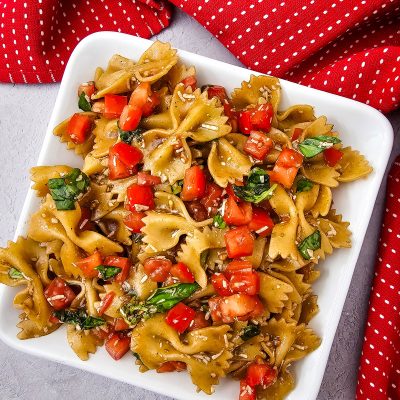 Bruschetta Pasta Salad
