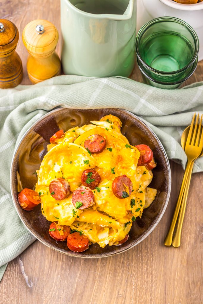 Slow Cooker Pierogi Casserole