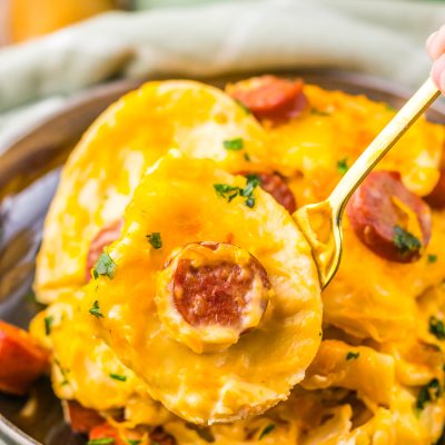 Slow Cooker Pierogi Casserole