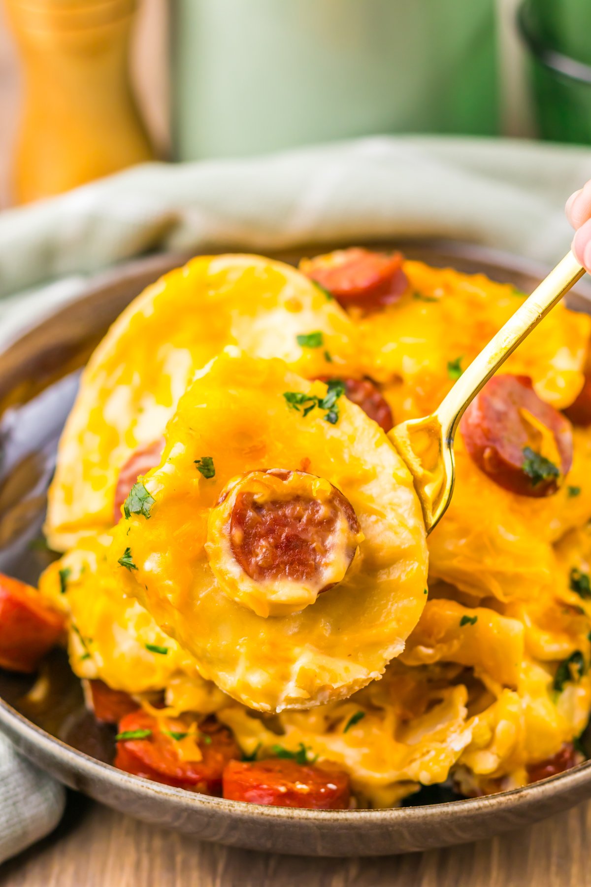 Slow Cooker Pierogi Casserole