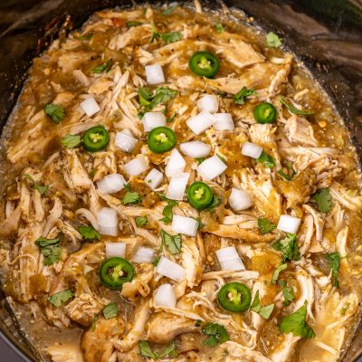 Slow Cooker Salsa Verde Chicken