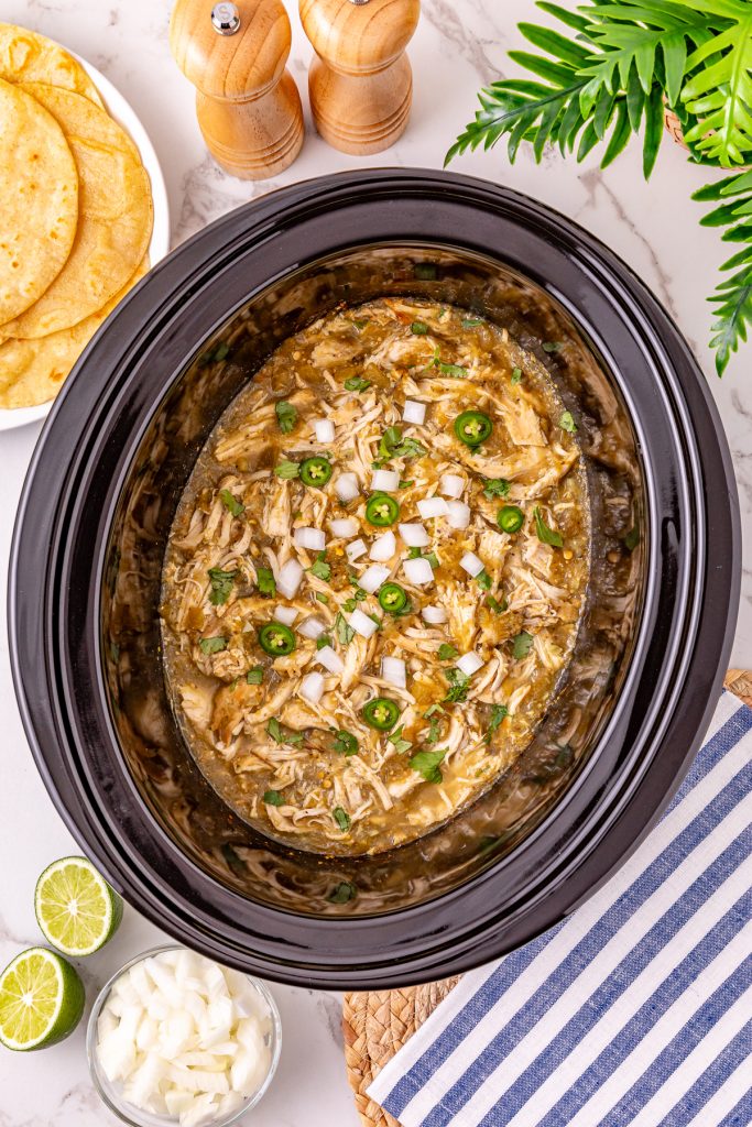 Slow Cooker Salsa Verde Chicken