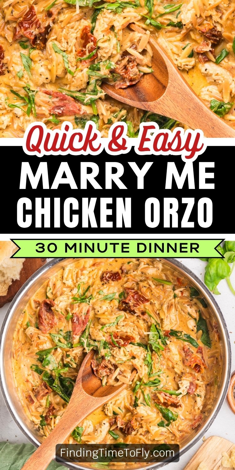 Marry Me Chicken Orzo