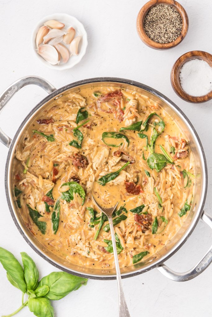 Marry Me Chicken Orzo
