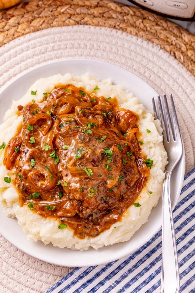 Slow Cooker Cube Steak